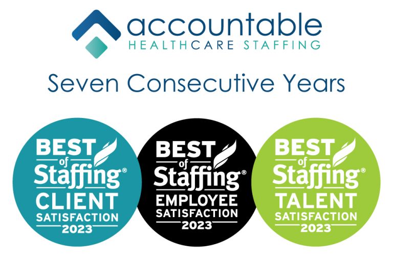 Accountable Healthcare Staffing Wins Clearlyrateds 2023 Best Of